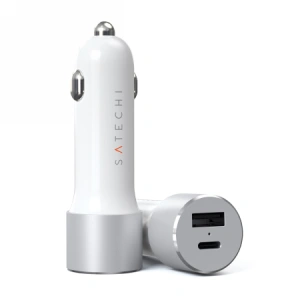 Hurtownia GSM - Autós töltő Satechi autós töltő 72W, USB-C, PD, USB-A (ezüst) - STH76 - {ean13} - Hurt