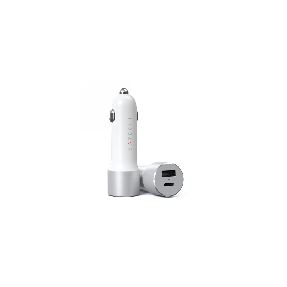 Hurtownia GSM - Autós töltő Satechi autós töltő 72W, USB-C, PD, USB-A (ezüst) - STH76 - {ean13} - Hurt