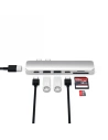 Wholesale Satechi Pro Hub with double USB-C for Apple MacBook 2x USB-C, 2x USB-A, 4K HDMI, micro/SD card reader (silver) - STH77 - {ean13} - Hurt