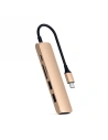 Hub Satechi Adapter V2 mobilis USB-C PD eszközökhöz, 2x USB-A, 4K HDMI, micro SD kártyaolvasó