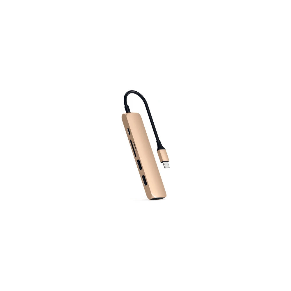 Hurtownia GSM - Hub Satechi Adapter V2 mobilis USB-C PD eszközökhöz, 2x USB-A, 4K HDMI, micro SD kártyaolvasó - STH78 - {ean13} - Hurt