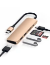 Wholesale Satechi Adapter V2 for mobile devices USB-C PD, 2x USB-A, 4K HDMI, micro SD card reader - STH78 - {ean13} - Hurt