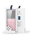 Hurtownia GSM - Etui Samsung Galaxy Z Flip 5 5G kožené s klopnou peněženkový obal na zadní stranu Dux Ducis Bril růžové - DDS1798 - {ean13} - Hurt