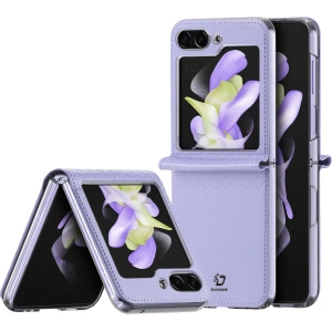 Hurtownia GSM - Etui Samsung Galaxy Z Flip 5 5G aus Leder mit Klappdeckel Geldbörse Rückenschale Dux Ducis Bril lila - DDS1799 - {ean13} - Hurt