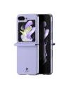 Wholesale Samsung Galaxy Z Flip 5 5G Leather Flip Wallet Back Cover Dux Ducis Bril purple - DDS1799 - {ean13} - Hurt