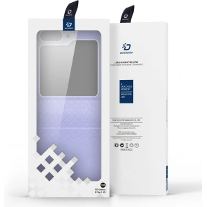 Hurtownia GSM - Etui Samsung Galaxy Z Flip 5 5G aus Leder mit Klappdeckel Geldbörse Rückenschale Dux Ducis Bril lila - DDS1799 - {ean13} - Hurt