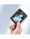 Wholesale Samsung Galaxy Z Flip 5 5G Leather Flip Wallet Back Cover Dux Ducis Bril black - DDS1800 - {ean13} - Hurt