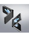 Hurtownia GSM - Etui Samsung Galaxy Z Flip 5 5G skórzane z klapką portfel pokrowiec na tył Dux Ducis Bril czarne - DDS1800 - {ean13} - Hurt