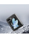 Wholesale Samsung Galaxy Z Flip 5 5G Leather Flip Wallet Back Cover Dux Ducis Bril black - DDS1800 - {ean13} - Hurt