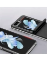 Wholesale Samsung Galaxy Z Flip 5 5G Leather Flip Wallet Back Cover Dux Ducis Bril black - DDS1800 - {ean13} - Hurt