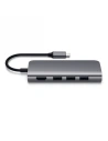 Adapter Satechi TYPE-C Multi-Port Adapter 4K Ethernet für mobile USB-C-Geräte 60W, 3xUSB-A, 4K HDMI