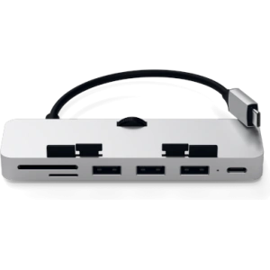 Hurtownia GSM - Hub Satechi Alumínium Type-C Clamp Pro Apple iMac 2017/2019/2020 USB-C, 3x USB-A, micro/SD kártyaolvasó - STH86 - {ean13} - Hurt