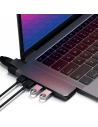 Hurtownia GSM - Hub Satechi Type-C Pro dupla USB-C-val a MacBook USB-C-hez, PD, 87W, 2x USB-A, HDMI 4K, micro/SD kártyaolvasó - STH87 - {ean13} - Hurt