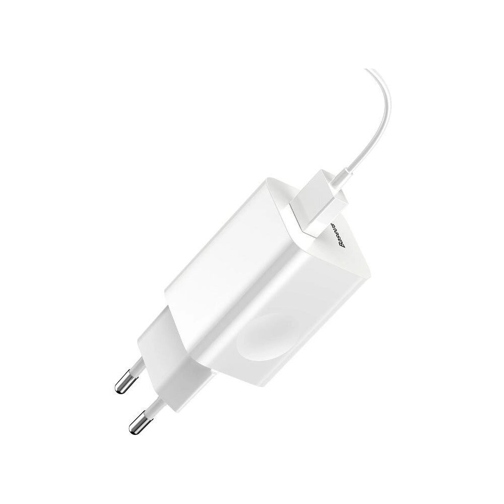 Hurtownia GSM - Síťová nabíječka Baseus Rychlá nabíječka USB 3.0 - bílá - BSU162WHT - {ean13} - Hurt