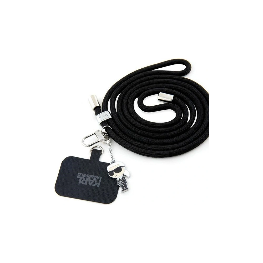 Hurtownia GSM - Pasek Karl Lagerfeld KLUCNMSCKIK Universal CBDY Cord czarny - KLD1616 - {ean13} - Hurt