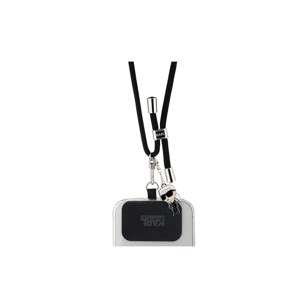 Hurtownia GSM - Pasek Karl Lagerfeld KLUCNMSCKIK Universal CBDY Cord czarny - KLD1616 - {ean13} - Hurt