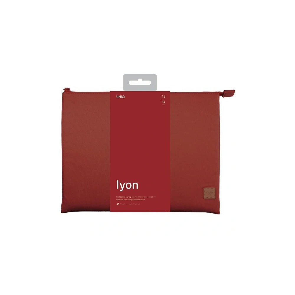 Hurtownia GSM - Etui UNIQ Lyon na laptop 14 palců Voděodolné RPET červené - UNIQ917 - {ean13} - Hurt