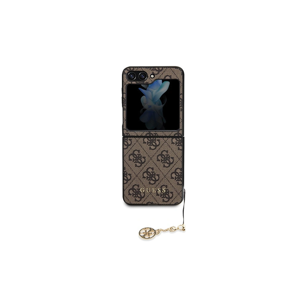 Hurtownia GSM - Etui Guess GUHCZF5GF4GBR Samsung Galaxy Z Flip 5 hardcase 4G Charms Collection hnědý - GUE2704 - {ean13} - Hurt
