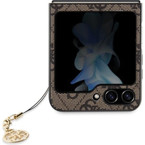 Hurtownia GSM - Etui Guess GUHCZF5GF4GBR Samsung Galaxy Z Flip 5 kemény tok 4G Charms Collection barna - GUE2704 - {ean13} - Hurt