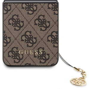 Hurtownia GSM - Etui Guess GUHCZF5GF4GBR Samsung Galaxy Z Flip 5 kemény tok 4G Charms Collection barna - GUE2704 - {ean13} - Hurt