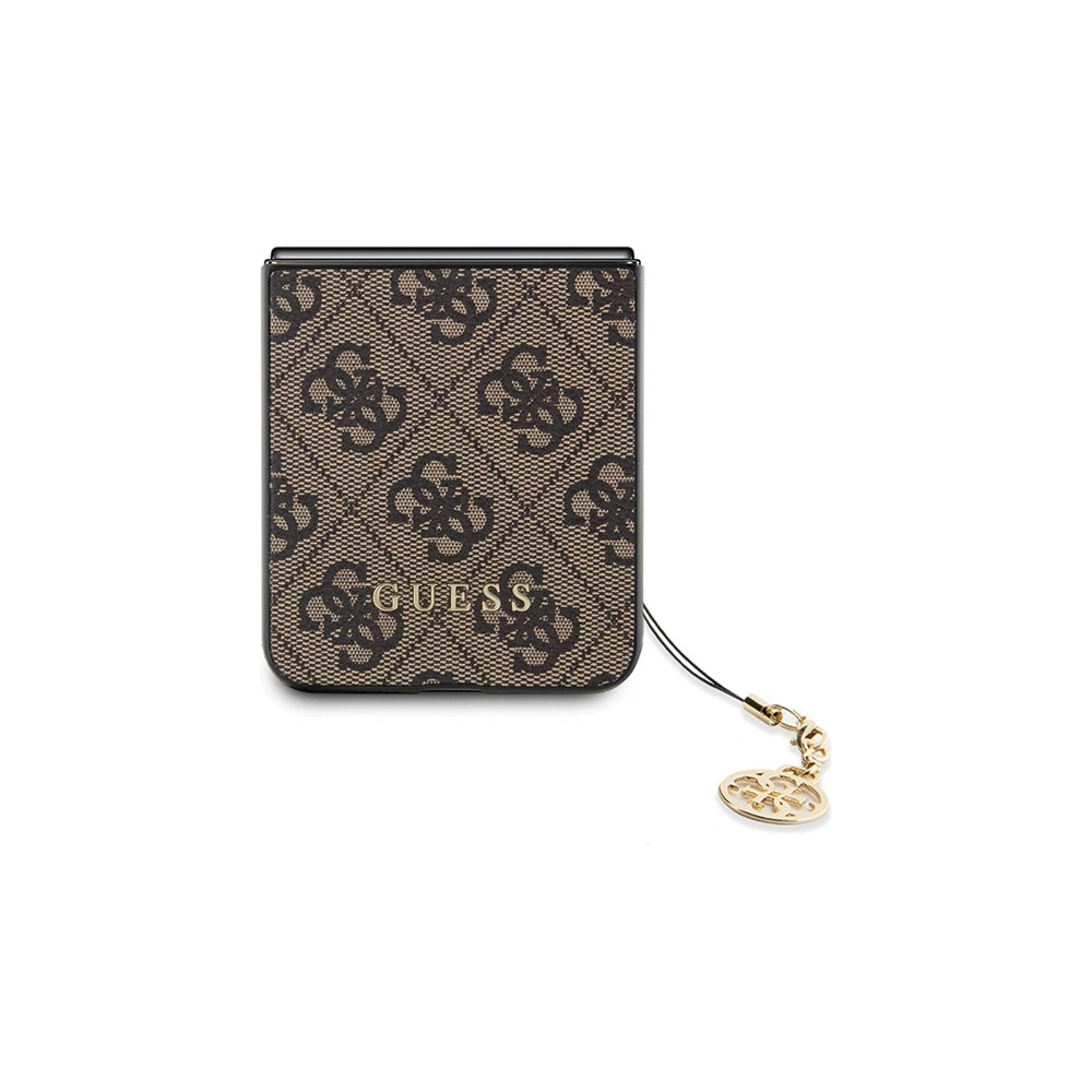 Hurtownia GSM - Etui Guess GUHCZF5GF4GBR Samsung Galaxy Z Flip 5 kemény tok 4G Charms Collection barna - GUE2704 - {ean13} - Hurt