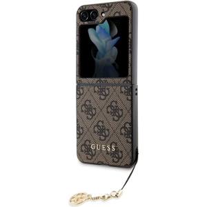 Hurtownia GSM - Etui Guess GUHCZF5GF4GBR Samsung Galaxy Z Flip 5 Hardcase 4G Charms Collection braun - GUE2704 - {ean13} - Hurt