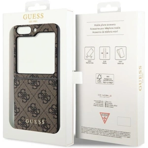 Hurtownia GSM - Etui Guess GUHCZF5GF4GBR Samsung Galaxy Z Flip 5 Hardcase 4G Charms Collection braun - GUE2704 - {ean13} - Hurt