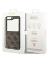 Wholesale Guess GUHCZF5GF4GBR Samsung Galaxy Z Flip 5 hardcase 4G Charms Collection brown - GUE2704 - {ean13} - Hurt