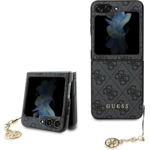 Hurtownia GSM - Etui Guess GUHCZF5GF4GGR Samsung Galaxy Z Flip 5 hardcase 4G Charms Collection gri - GUE2705 - {ean13} - Hurt