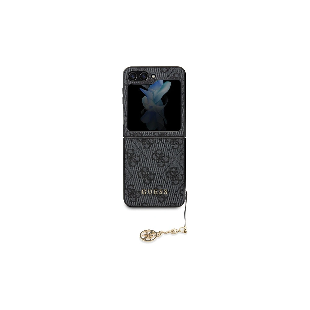 Hurtownia GSM - Etui Guess GUHCZF5GF4GGR Samsung Galaxy Z Flip 5 hardcase 4G Charms Collection šedá - GUE2705 - {ean13} - Hurt