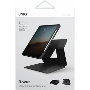 Hurtownia GSM - Etui UNIQ Rovus Apple iPad Air 10.9 2020/2022 (4. a 5. gen) / iPad Pro 11 2021/2022 (3. a 4. gen) / iPad Air 11 2024 (6. generace) Magnetic Case černý - UNIQ922 - {ean13} - Hurt