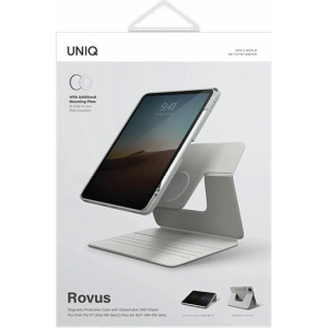 Hurtownia GSM - Etui UNIQ Rovus Apple iPad Air 10.9 2020/2022 (4. und 5. Gen) / iPad Pro 11 2021/2022 (3. und 4. Gen) / iPad Air 11 2024 (6. Generation) Magnetic Hülle grau - UNIQ924 - {ean13} - Hurt
