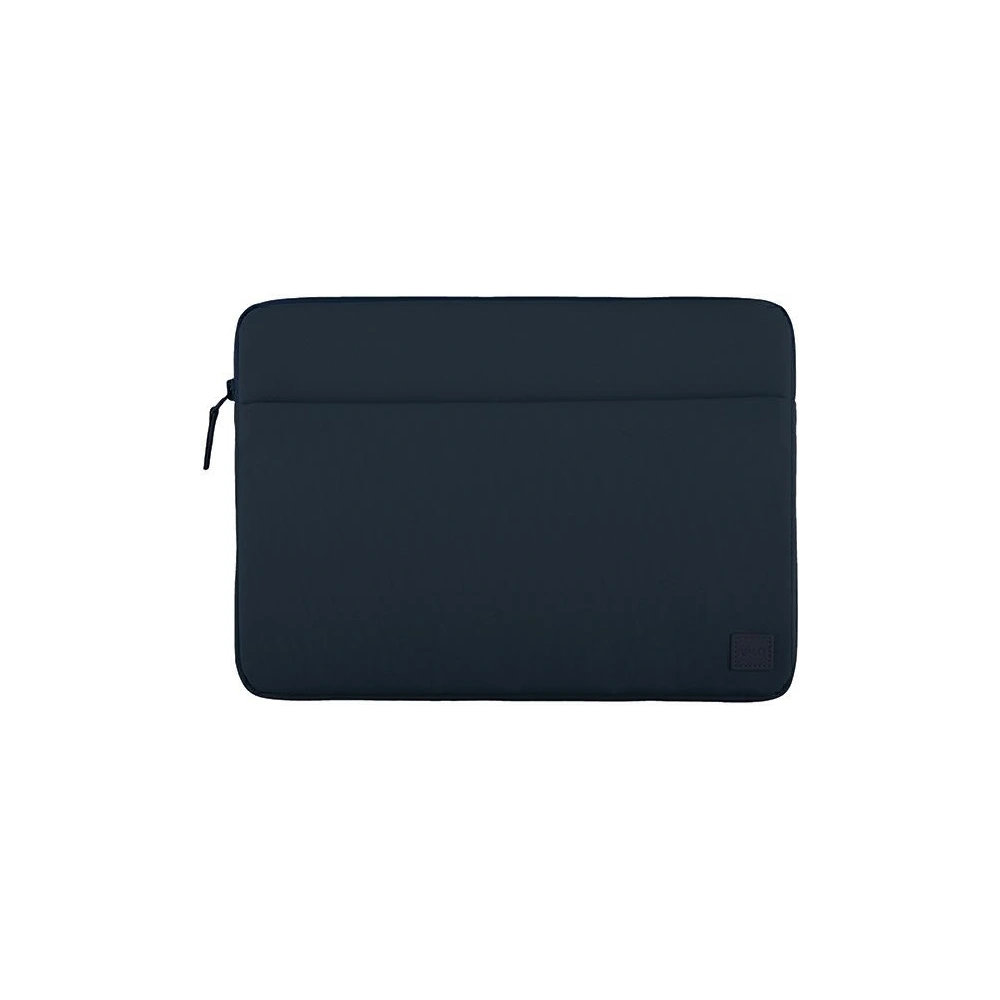 Etui UNIQ Vienna pentru laptop 14 inch Waterproof RPET albastru/indigo.