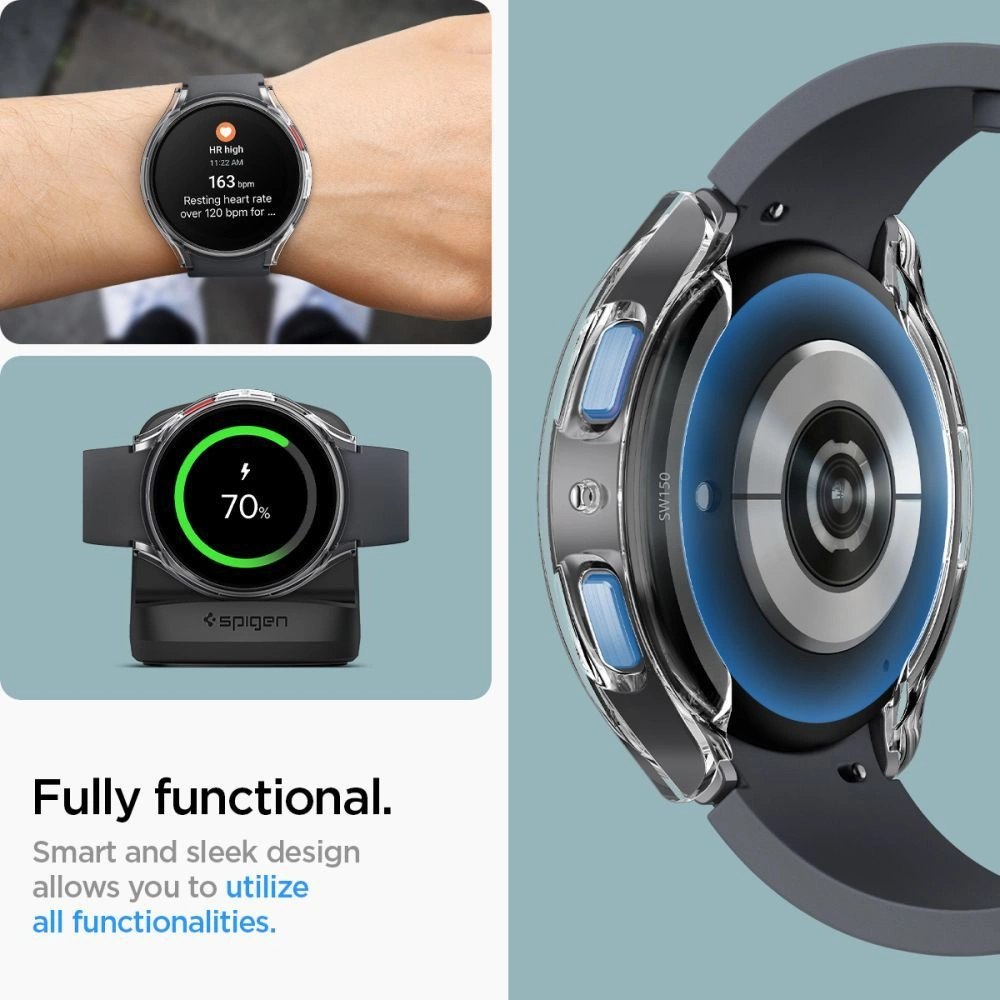 Wholesale Spigen Ultra Hybrid Samsung Galaxy Watch 6 40mm Crystal Clear - SPN2928 - {ean13} - Hurt