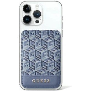 Hurtownia GSM - Kártyatartó Guess Wallet Kártyafoglalat GUWMSHGCFSEB MagSafe GCube kék/blue - GUE2707 - {ean13} - Hurt