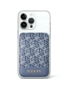 Kártyatartó Guess Wallet Kártyafoglalat GUWMSHGCFSEB MagSafe GCube kék/blue