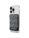 Kártyatartó Guess Wallet Card Slot GUWMSHGCFSEK MagSafe GCube csík fekete/black