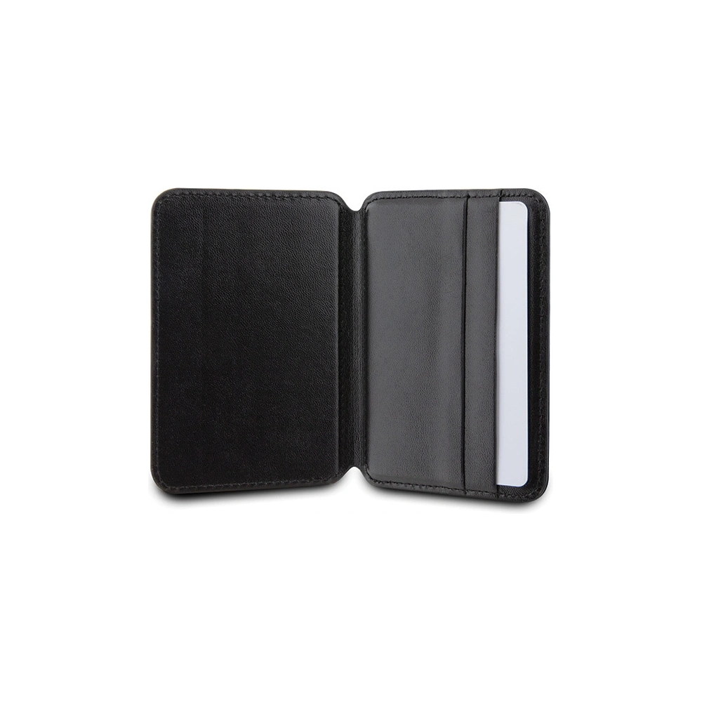 Hurtownia GSM - Kártyatartó Guess Wallet Card Slot GUWMSHGCFSEK MagSafe GCube csík fekete/black - GUE2708 - {ean13} - Hurt