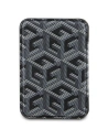Hurtownia GSM - Kártyatartó Guess Wallet Card Slot GUWMSHGCFSEK MagSafe GCube csík fekete/black - GUE2708 - {ean13} - Hurt