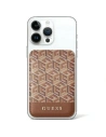 Kártyahely Guess Wallet Card Slot GUWMSHGCFSEW MagSafe GCube csík barna/brown