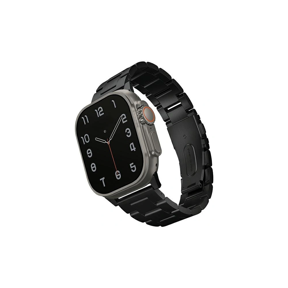Hurtownia GSM - Pasek UNIQ Osta Apple Watch 4/5/6/7/SE/8/9/Ultra 44/45/49mm Nerezová ocel černý/midnight black - UNIQ931 - {ean13} - Hurt