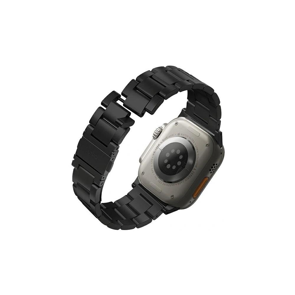 Hurtownia GSM - Pasek UNIQ Osta Apple Watch 4/5/6/7/SE/8/9/Ultra 44/45/49mm Nerezová ocel černý/midnight black - UNIQ931 - {ean13} - Hurt