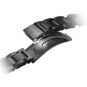 Hurtownia GSM - UNIQ Osta Apple Watch 4/5/6/7/SE/8/9/Ultra 44/45/49mm Rozsdamentes Acél fekete/éjféli fekete - UNIQ931 - {ean13} - Hurt