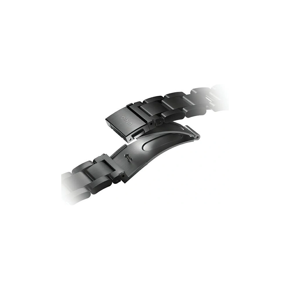 Hurtownia GSM - Pasek UNIQ Osta Apple Watch 4/5/6/7/SE/8/9/Ultra 44/45/49mm Nerezová ocel černý/midnight black - UNIQ931 - {ean13} - Hurt