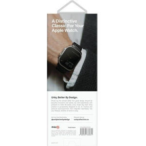 Hurtownia GSM - UNIQ Osta Apple Watch 4/5/6/7/SE/8/9/Ultra 44/45/49mm rozsdamentes acél ezüst/titán ezüst - UNIQ932 - {ean13} - Hurt