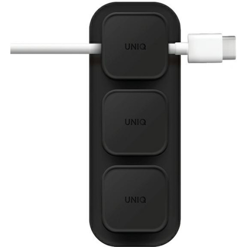 Uniq Distributor - 8886463684948 - UNIQ933 - UNIQ Pod Mag to cables + base charcoal dark grey - B2B homescreen