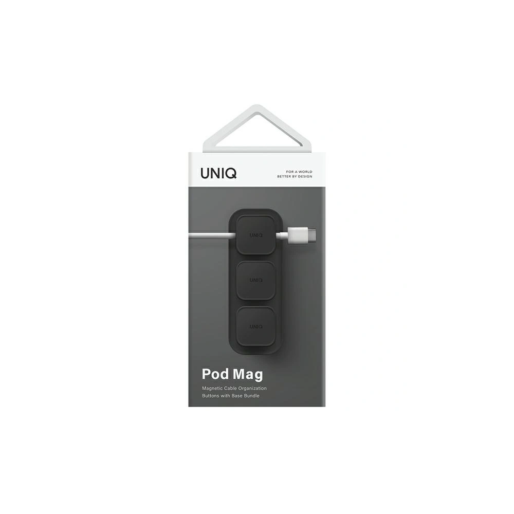 Hurtownia GSM - Organizer UNIQ Pod Mag do kabli + baza ciemnoszary/charcoal dark grey - UNIQ933 - {ean13} - Hurt