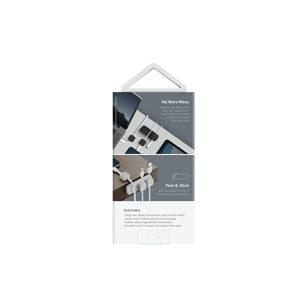 Hurtownia GSM - Organizer UNIQ Pod Mag do kabli + baza ciemnoszary/charcoal dark grey - UNIQ933 - {ean13} - Hurt