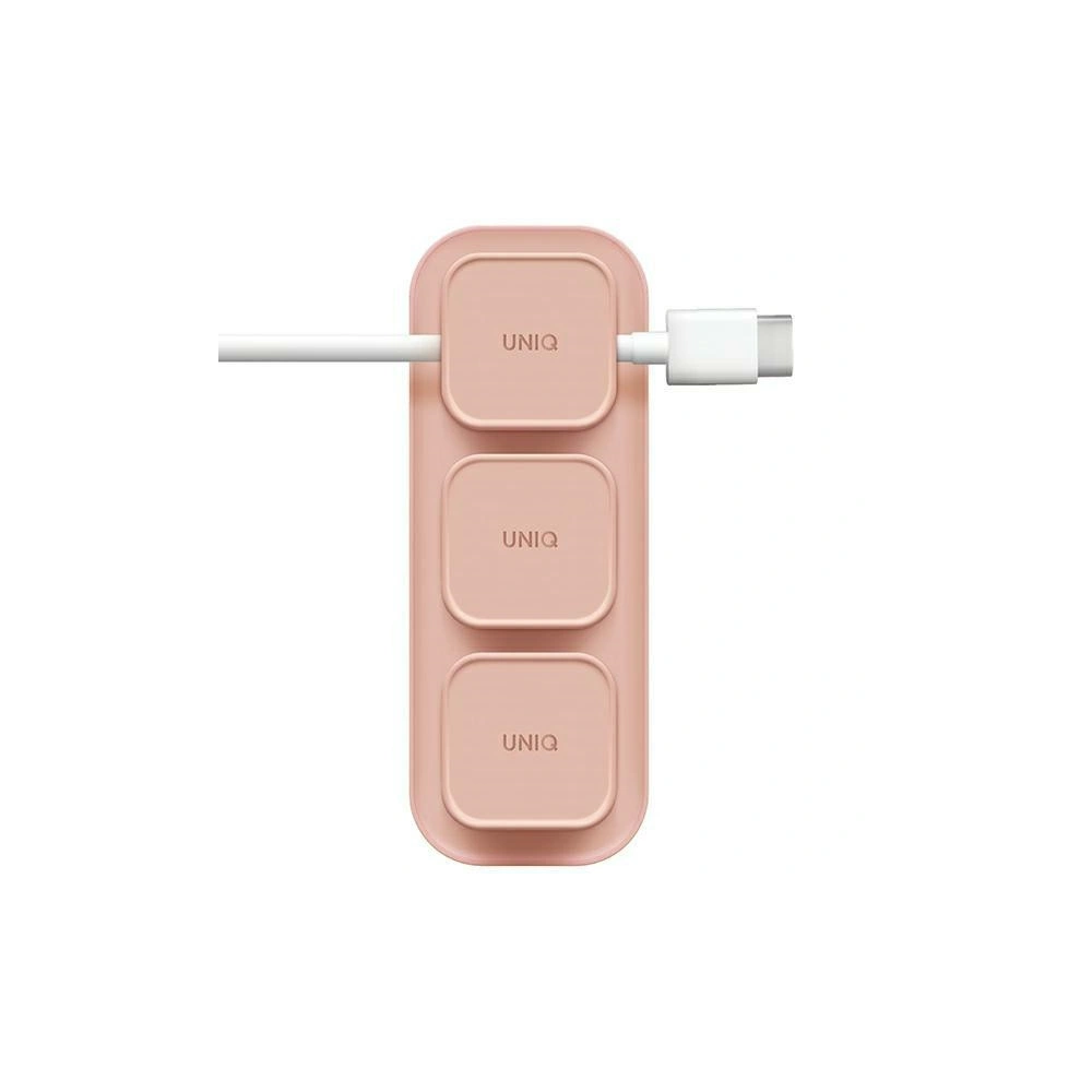 Hurtownia GSM - Organizer UNIQ Sub Mag pentru cabluri + bază roz/roz pal - UNIQ934 - {ean13} - Hurt