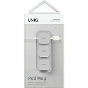 Hurtownia GSM - Organizer UNIQ Pod Mag do kabelů + základna šedá/chalk grey - UNIQ935 - {ean13} - Hurt